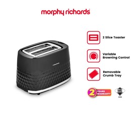 Morphy Richards Hive Series 2 Slice Black Toaster | 220031